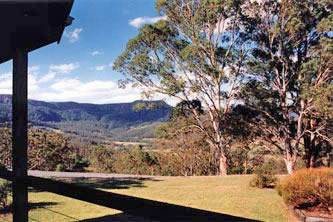 View from Elysium Cottage